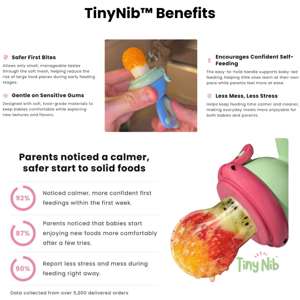 TinyNib™ - The Safest Way To Start Solids
